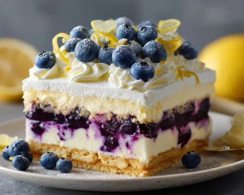 Mini Lemon Cakes With Lavender Glaze