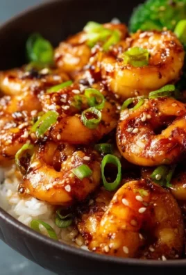 Honey Garlic Shrimp Bowls