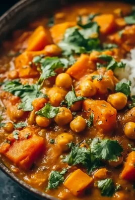 Sweet Potato and Chickpea Curry