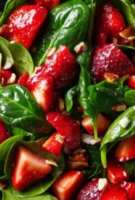 15-Minute Strawberry Spinach Salad