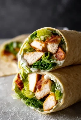Chicken Caesar Wraps