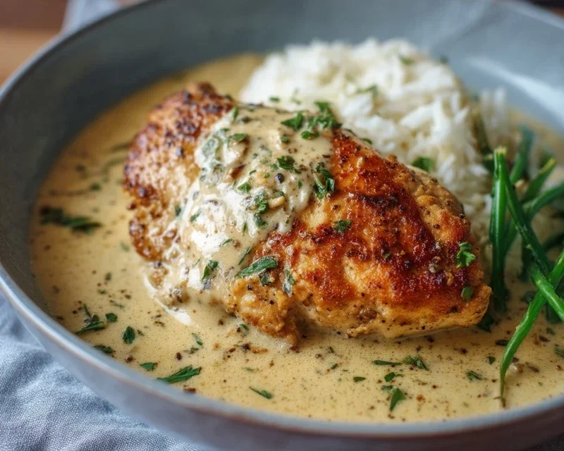 Creamy Garlic Chicken