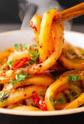 Spicy Potato Noodles