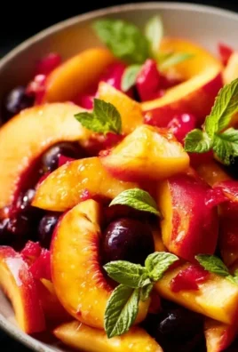 Summer Peach Fruit Salad