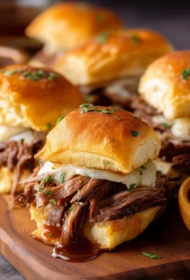 Easy French Dip Sliders Recipe