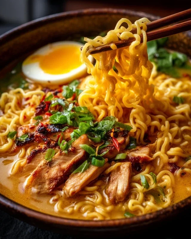 Creamy Garlic Chicken Ramen: An Incredible Ultimate Recipe