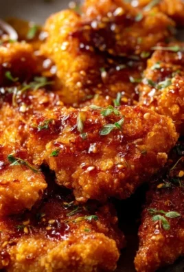 Baked Crunchy Hot Honey Chicken