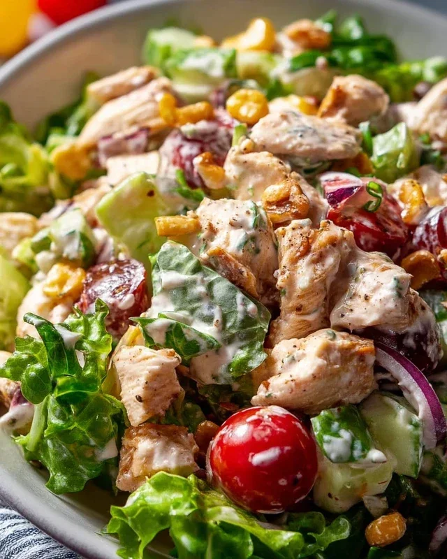 Healthy Ranch Chicken Salad