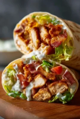 Crispy Chicken Beef Beef Bacon Ranch Wrap