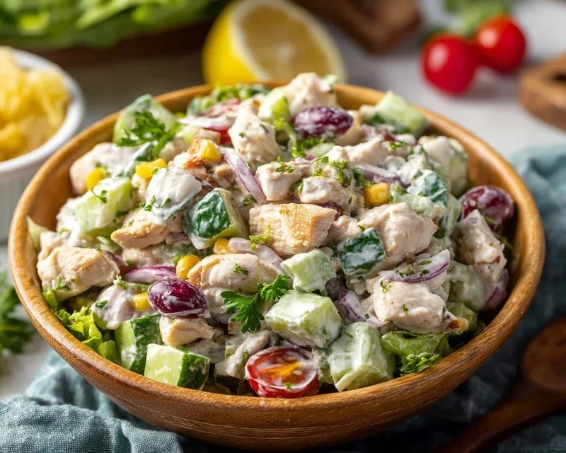 Healthy Ranch Chicken Salad