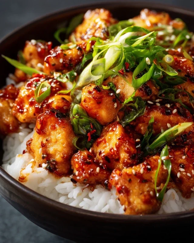 Sweet and Spicy Honey Pepper Chicken