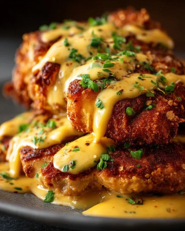 Pretzel Chicken with Mustard-Cheddar Sauce: An Amazing Ultimate Recipe