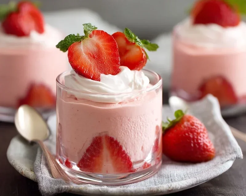 Strawberry Mousse