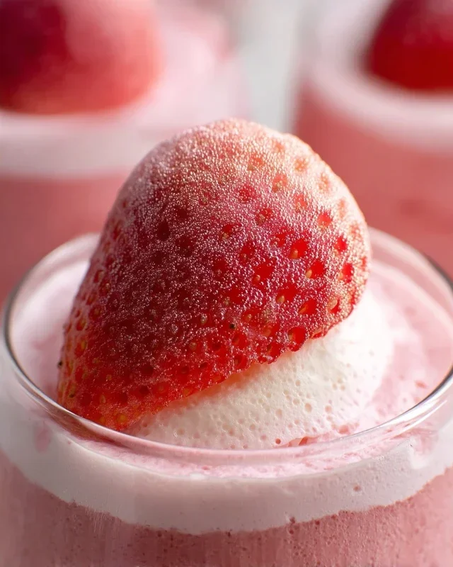 Strawberry Mousse