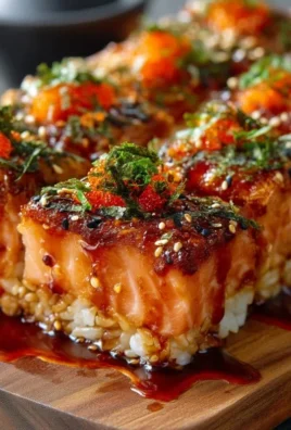 Spicy Salmon Sushi Bake Recipe