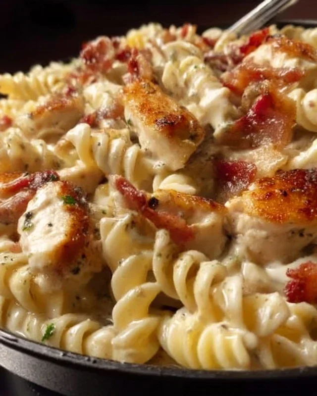 Chicken Beef Beef Beef Bacon Ranch Pasta