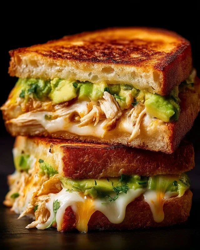 Chicken Avocado Melt Sandwich