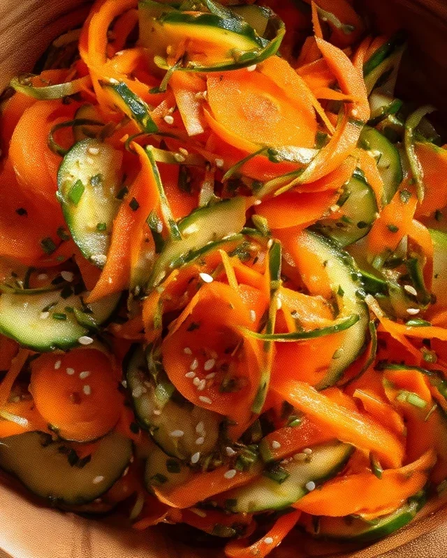 Cucumber Carrot Salad