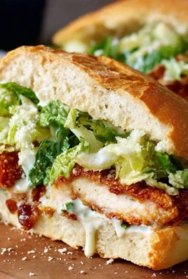 Crispy Chicken Caesar Sandwich