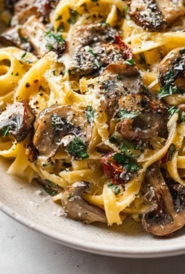 Garlic Mushroom Pasta