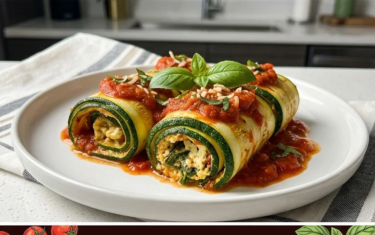Vegan Zucchini Rollatini