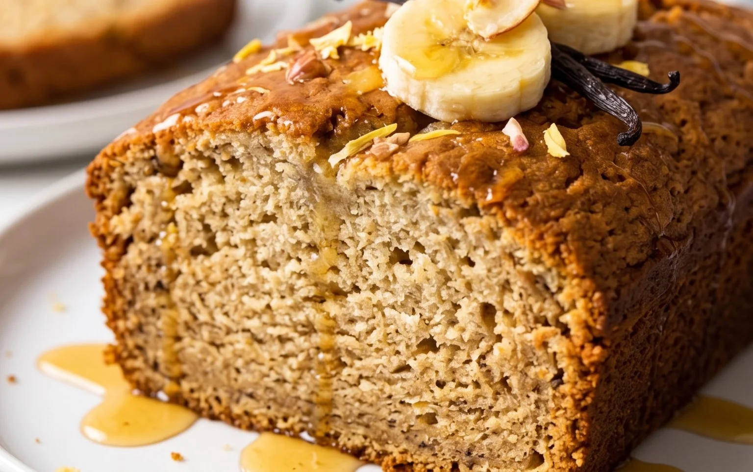 The BEST Honey Vanilla Banana Bread ~ Soft & Fluffy, Easy Recipe