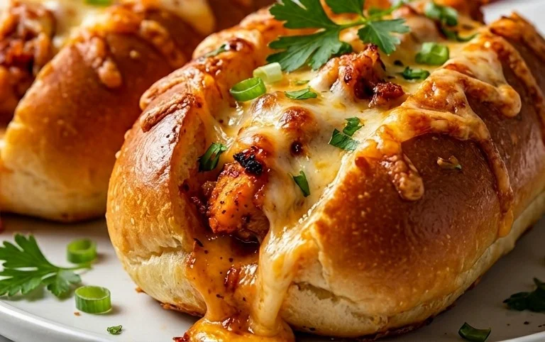 Cheesy Dynamite Chicken Buns
