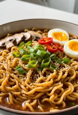 Easy Saucy Ramen Noodles