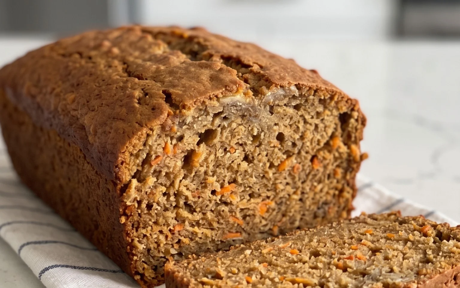 Dairy Free Carrot Cake Banana Bread