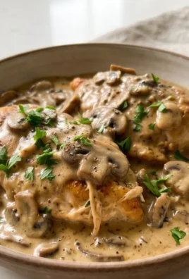 Creamy Mushroom Chicken Recipe