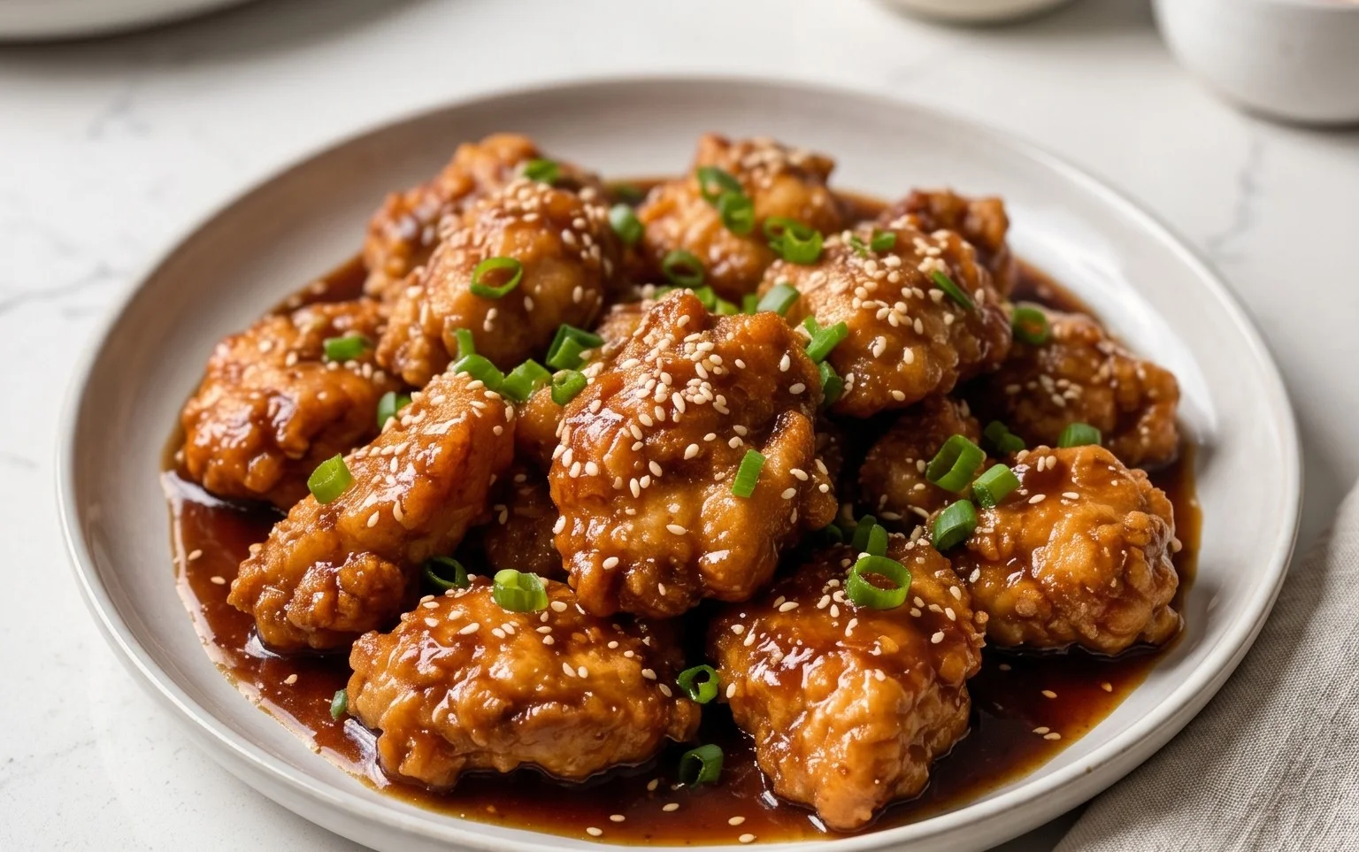 Healthy Sesame Chicken