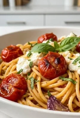 Roasted Tomato and Garlic Ricotta Pasta