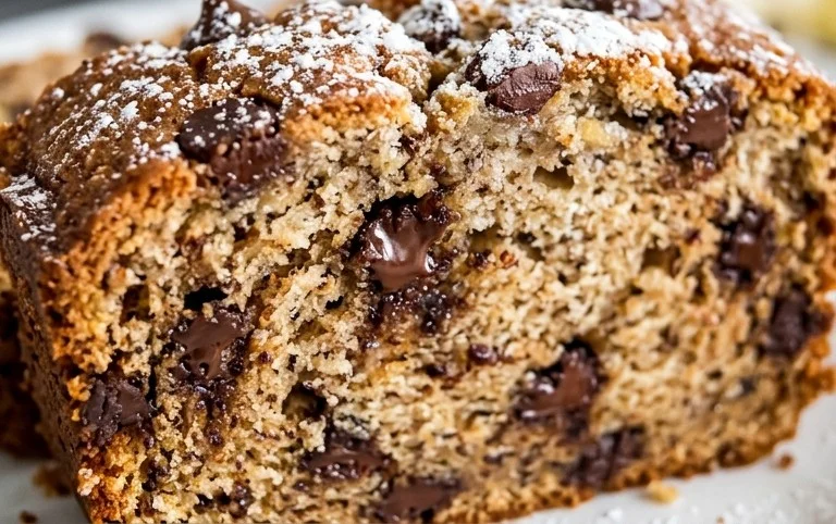 Easy Chocolate Chip Banana Bread