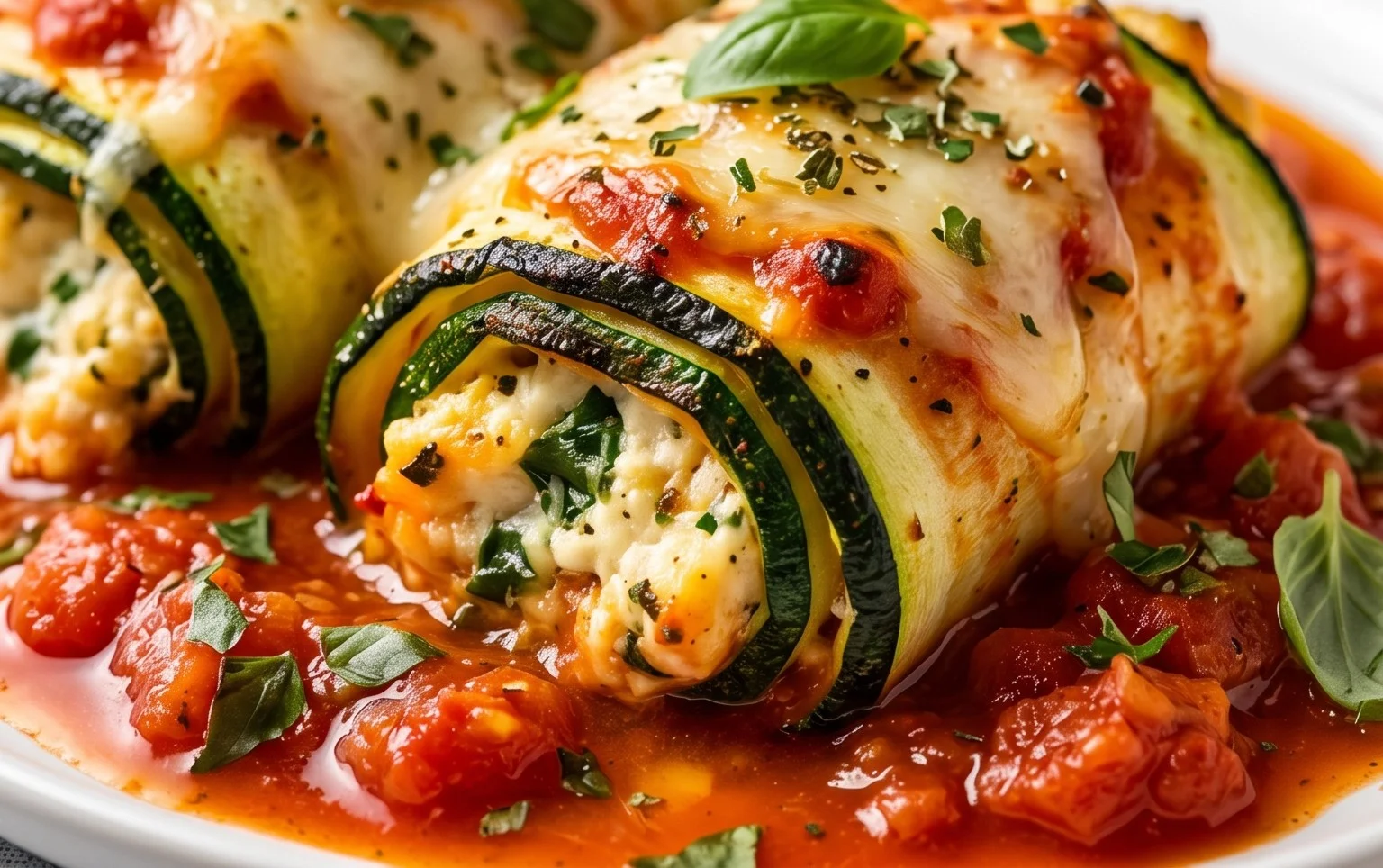 Vegan Zucchini Rollatini