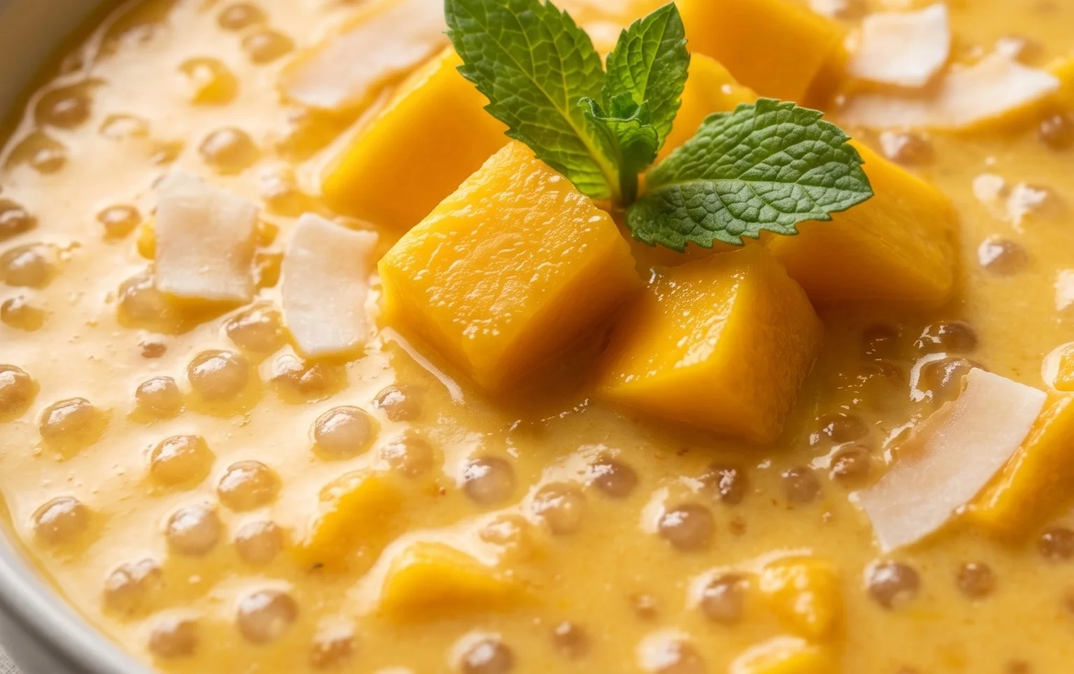 Creamy Mango Sago