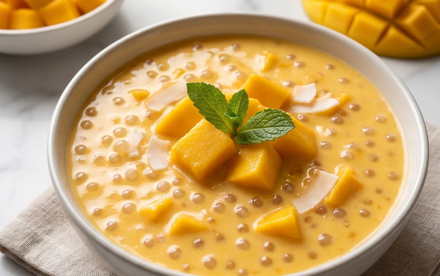 Creamy Mango Sago
