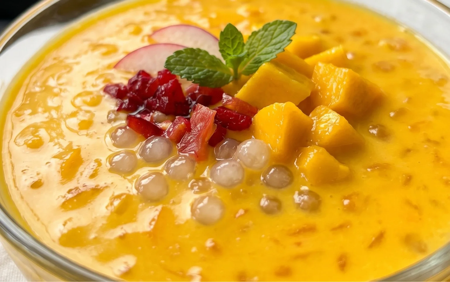 Creamy Mango Sago