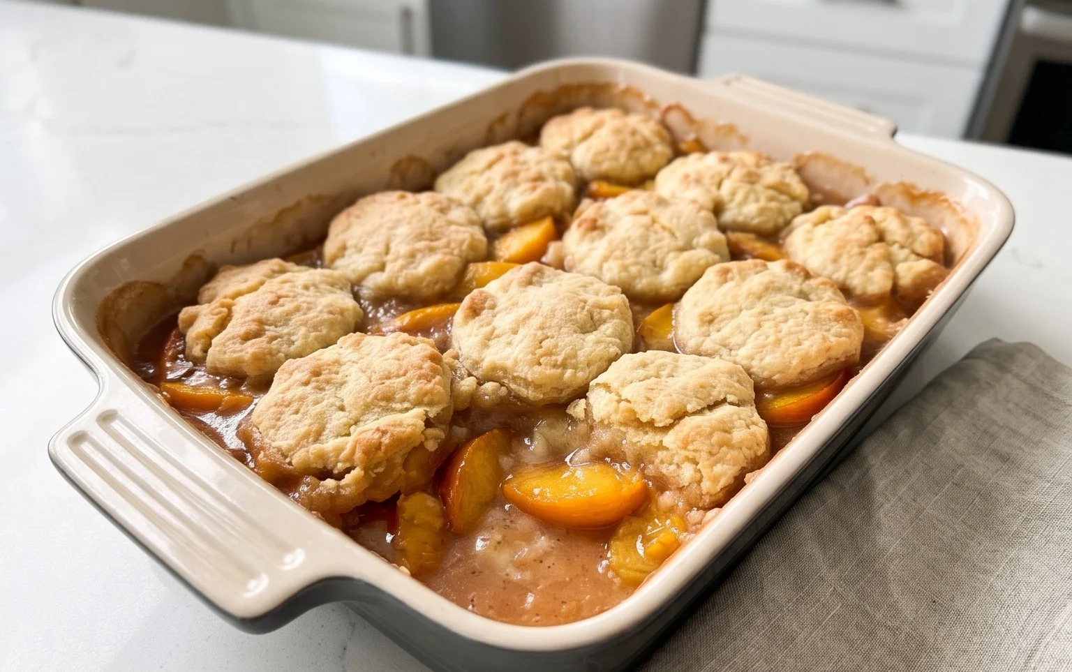Fresh Peach Cobbler