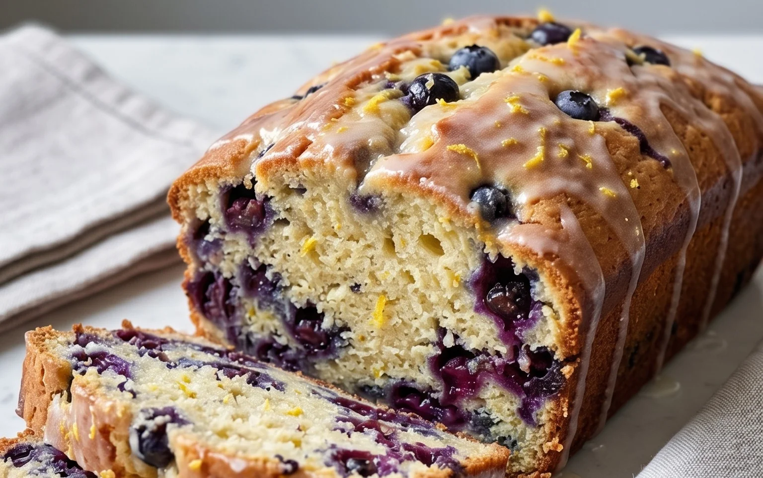Blueberry and Lemon Loaf