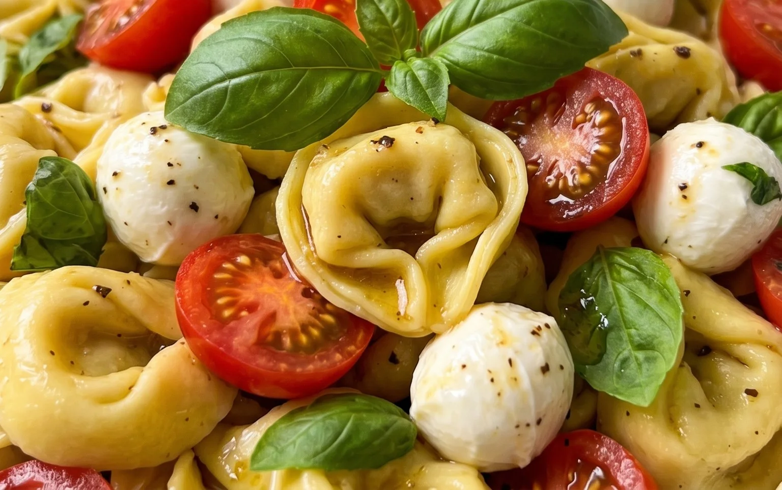 Tortellini Caprese Salad