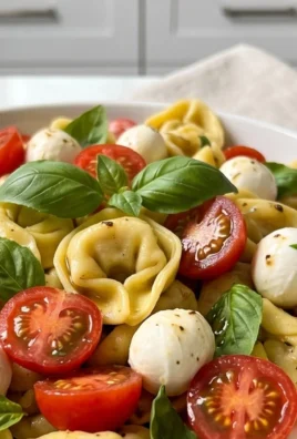 Tortellini Caprese Salad