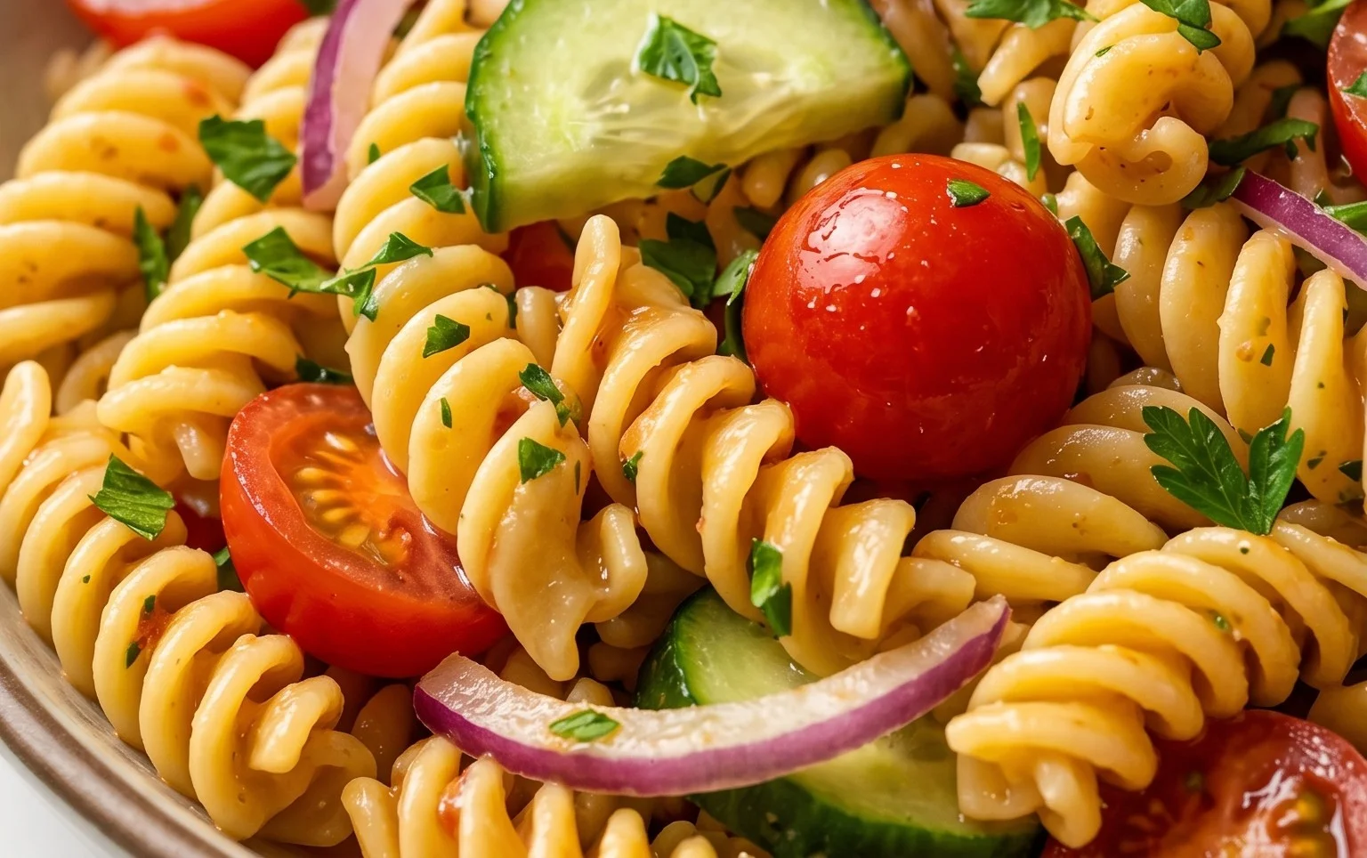 French Dressing Pasta Salad