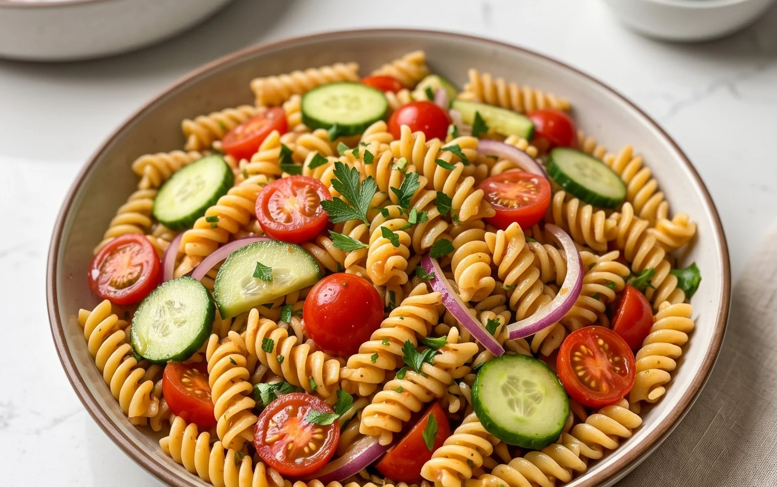 French Dressing Pasta Salad