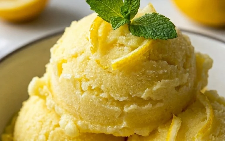 Lemon Sorbet