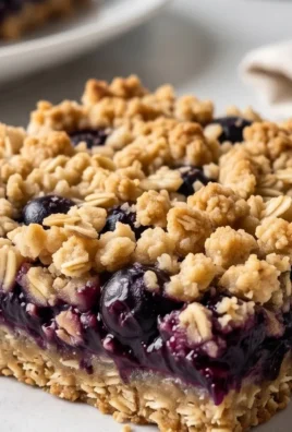 Blueberry Oatmeal Bars