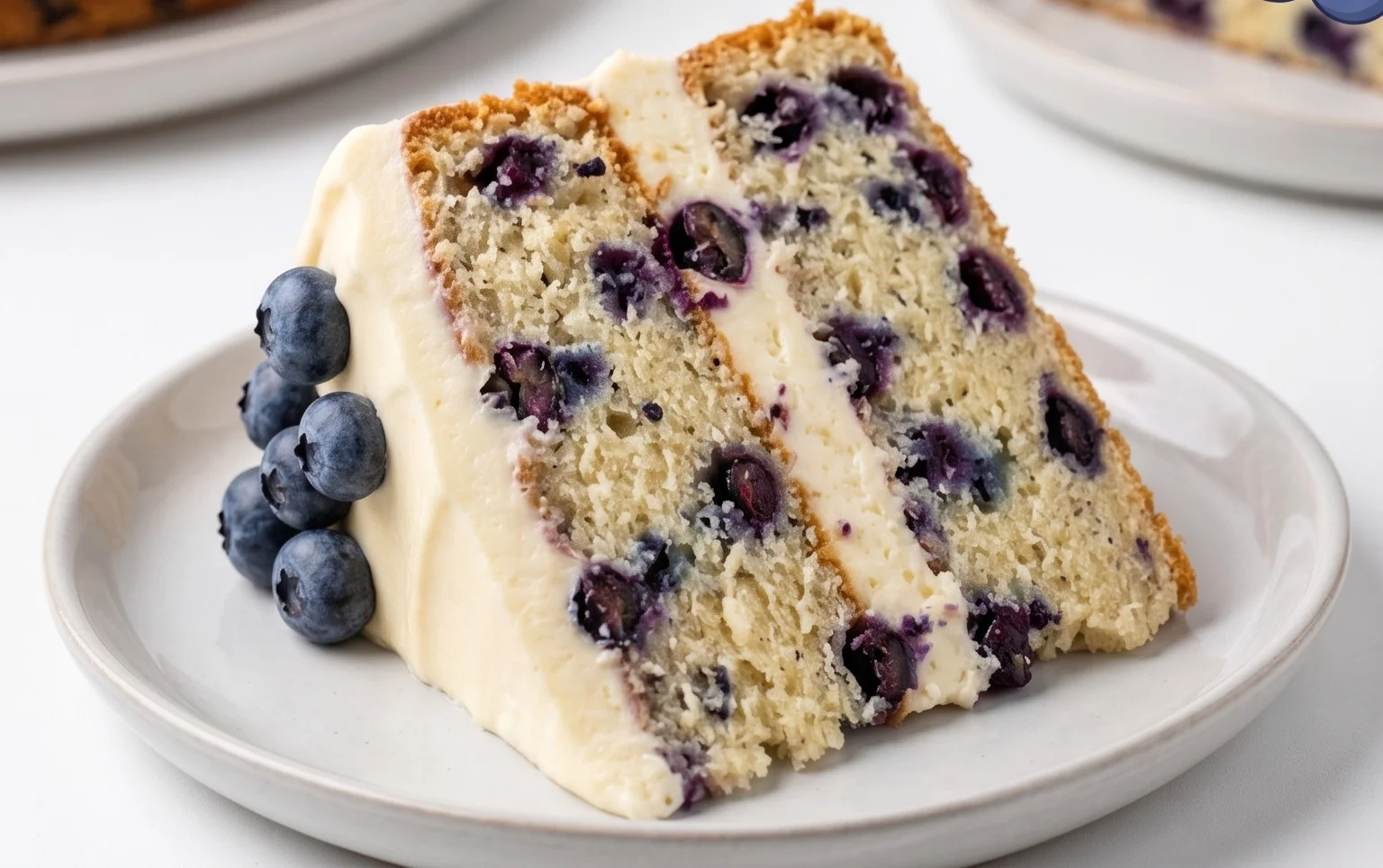 Nova Scotia Blueberry Cream Cake