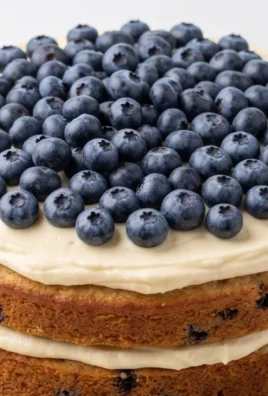 Nova Scotia Blueberry Cream Cake