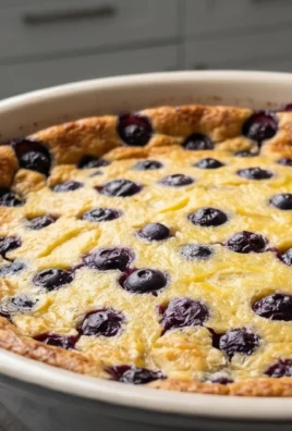 Lemon Blueberry Clafoutis