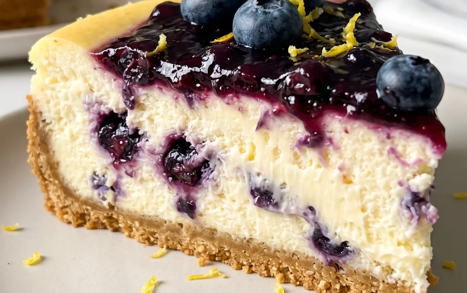 Lemon Blueberry Cheesecake