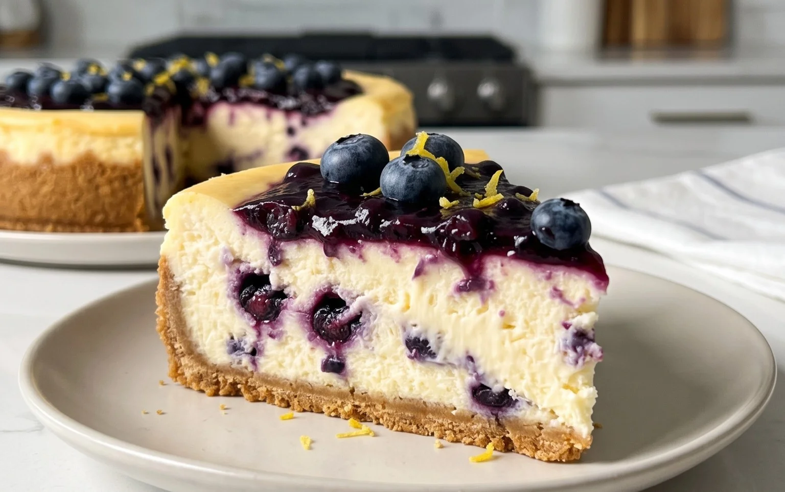 Lemon Blueberry Cheesecake